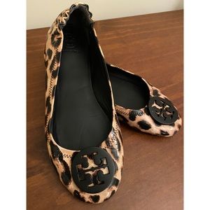Tory Burch Minnie Travel Ballet Flat - Leopard